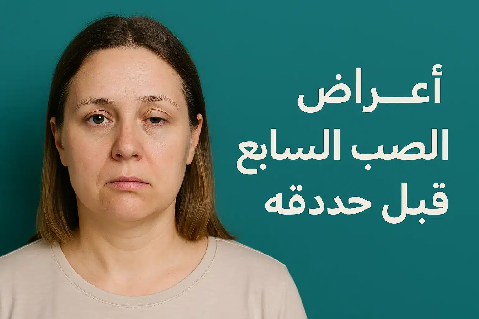 أعراض العصب السابع قبل حدوثه: 15 علامة تحذيرية مبكرة